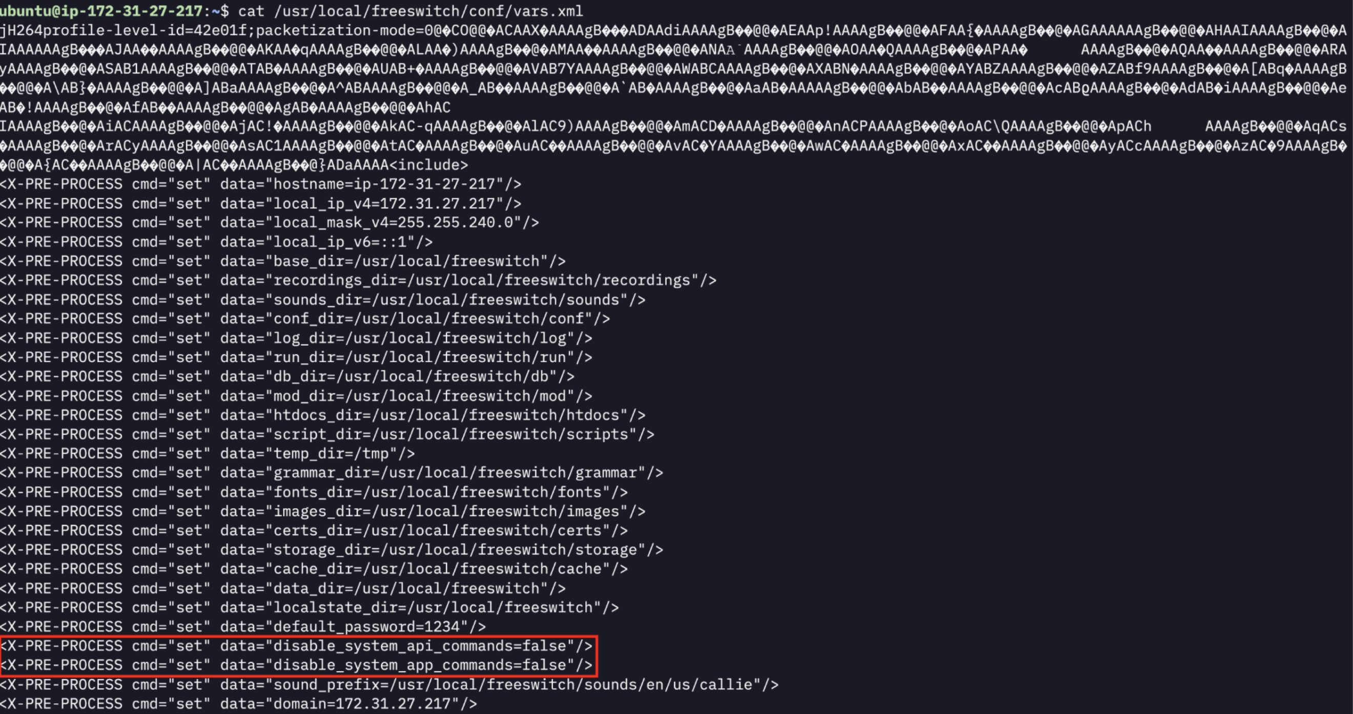 vars.xml after file write